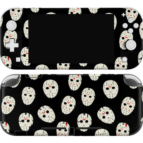 Warner Bros Friday the 13th Jason Voorhees Pattern Nintendo Switch Lite Skin